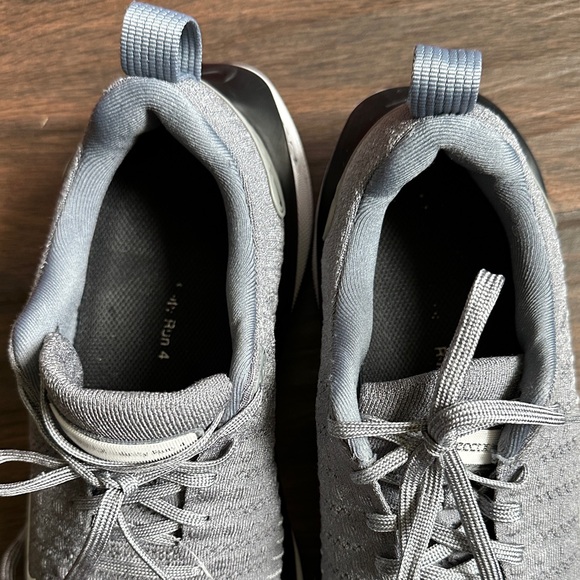 Nike ReactX Infinity Run 4 Gray Sneakers - Picture 4 of 6